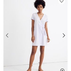 Madewell | Texture and Thread Purple Wrap Dress